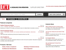 Tablet Screenshot of directory.lctmag.com